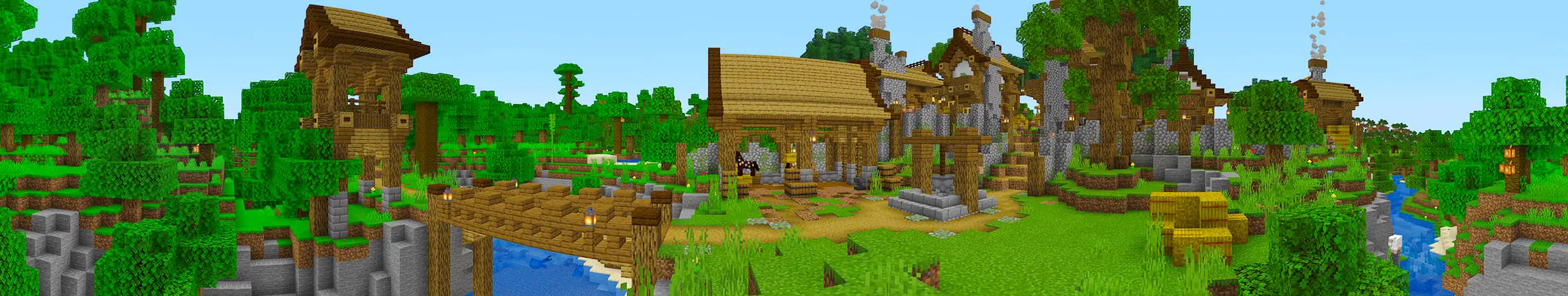 Улучшенные деревни panorama