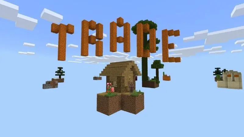 Скриншот Классическая игра Skyblock №1