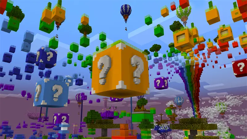 Скриншот Skyblock: радуга №5