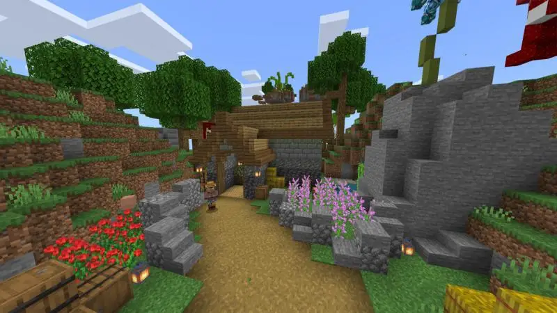 Скриншот Skyblock: мегаострова №2