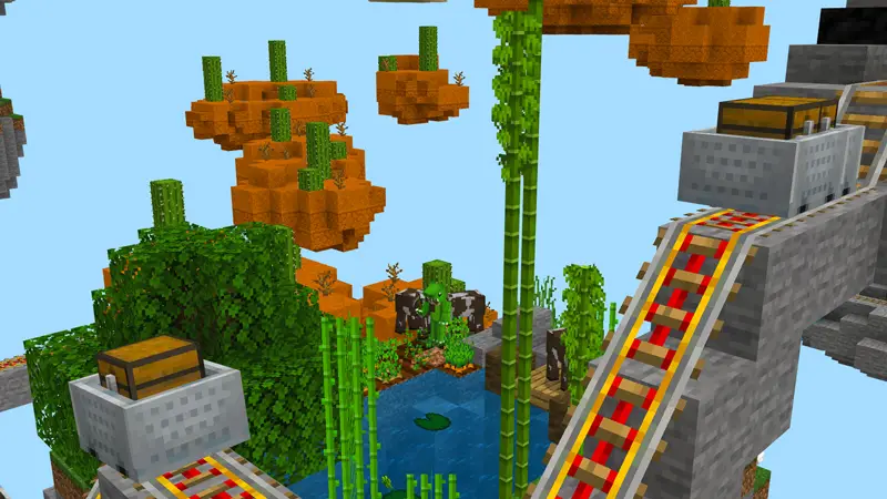 Скриншот Один блок: радуга №4