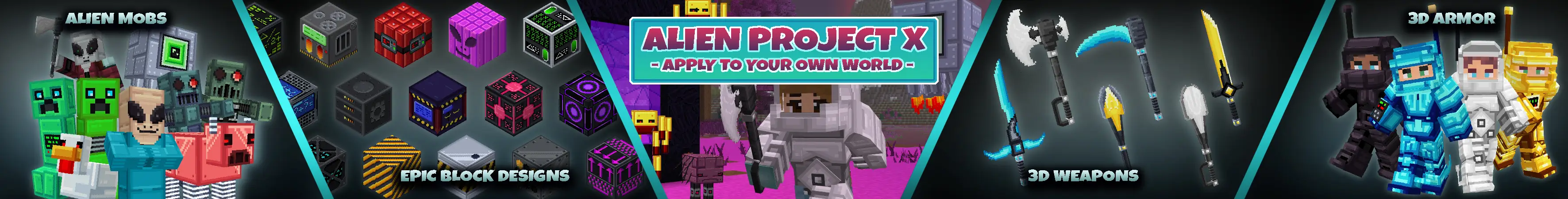 Alien Project X - Пакет текстур panorama