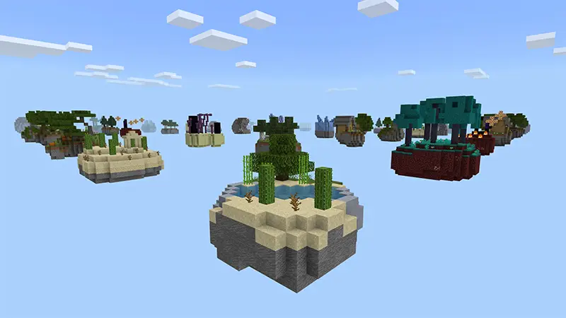 Скриншот Бесконечная игра Skyblock №3