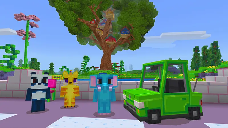 Скриншот Дом на дереве: супермилые животные №1