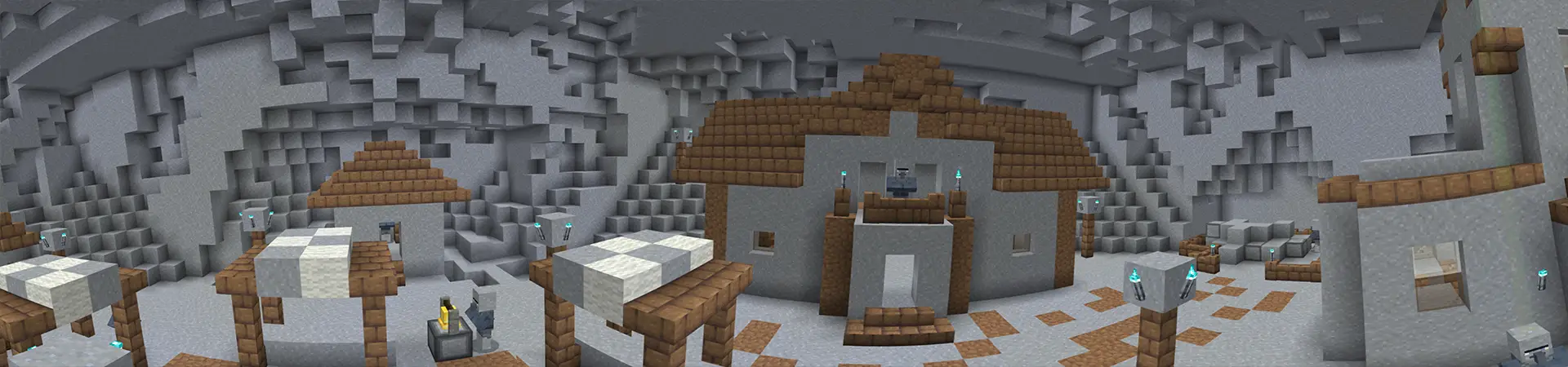 Глиняное подземелье panorama