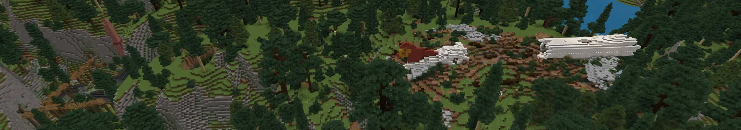 Крушение самолета panorama