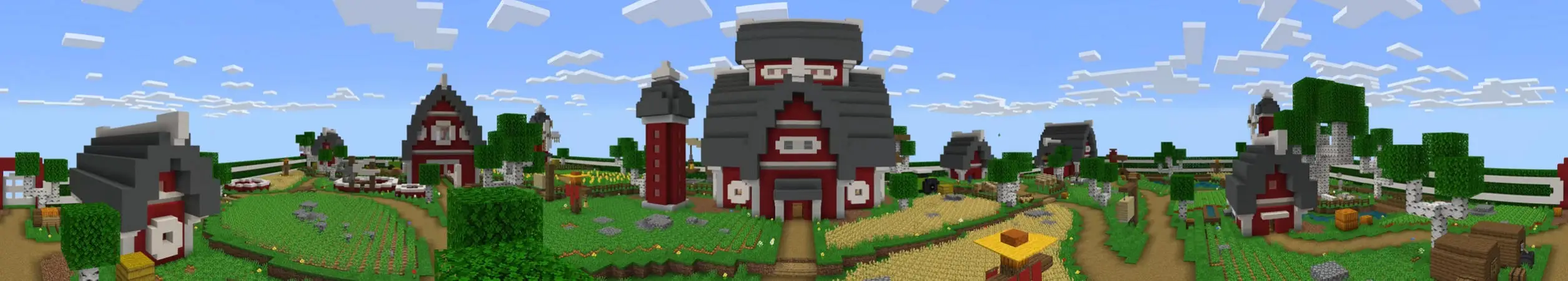 Прятки среди блоков panorama