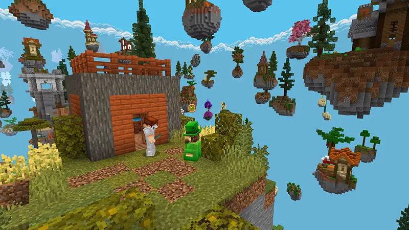 Скриншот Огромный Skyblock на удачу №2