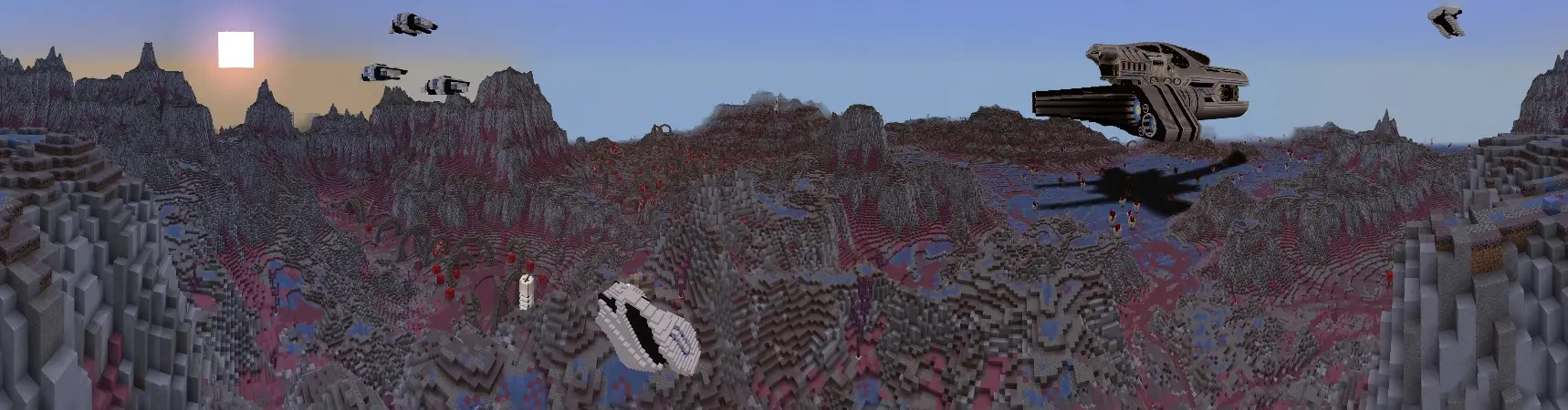 Выживание на космическом корабле panorama