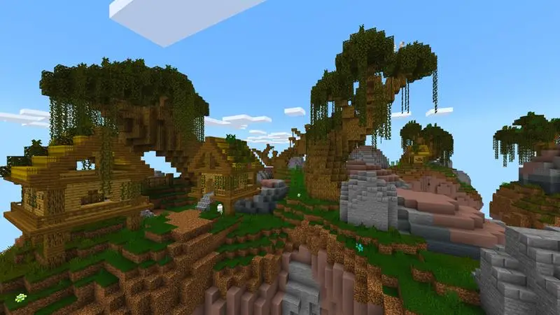 Скриншот Зачарованные небеса: лес №2