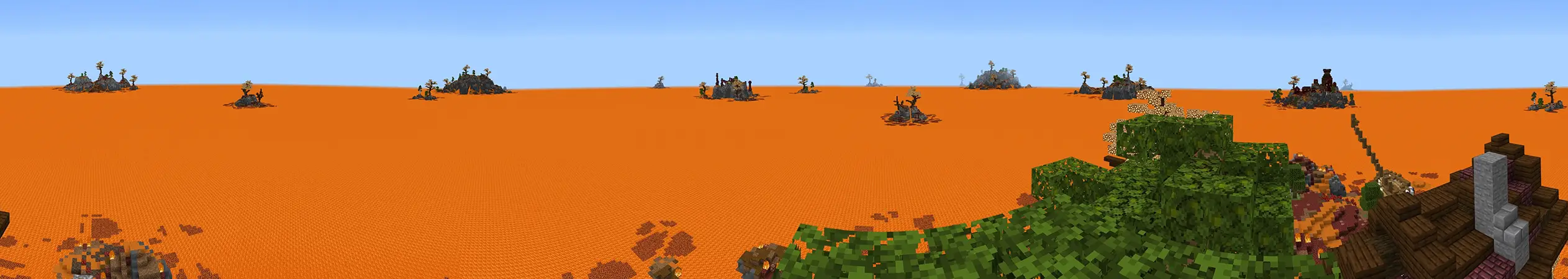 Блок лавы: выживание panorama