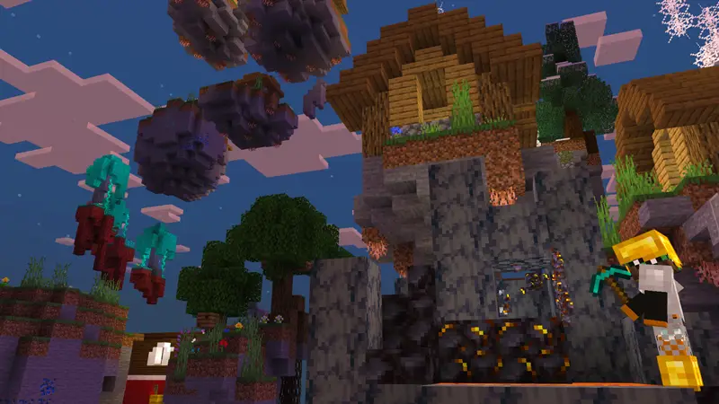 Скриншот Один блок: радуга №5