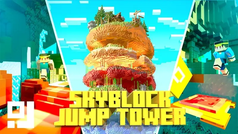 Skyblock: парашютная вышка
