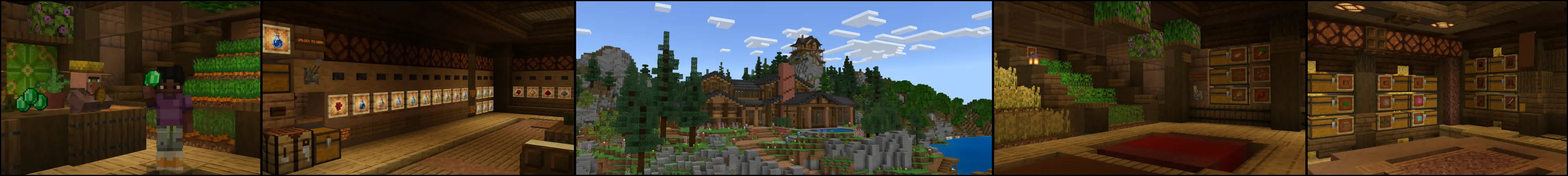 Уютный кемпинг panorama