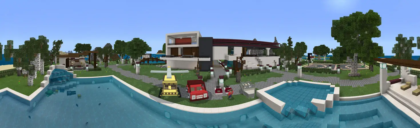 Райский остров для миллионеров panorama