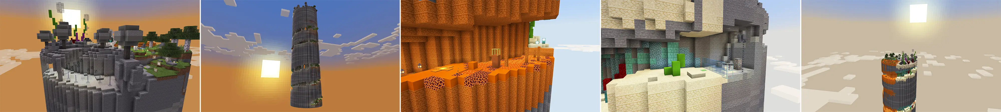 Суперспиральный паркур panorama