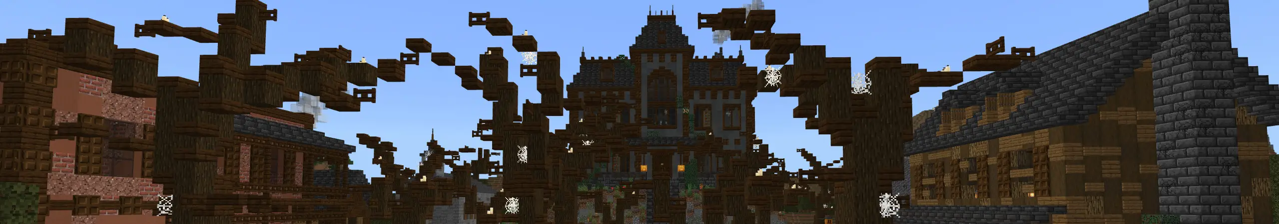 Блок удачи для Хэллоуина panorama