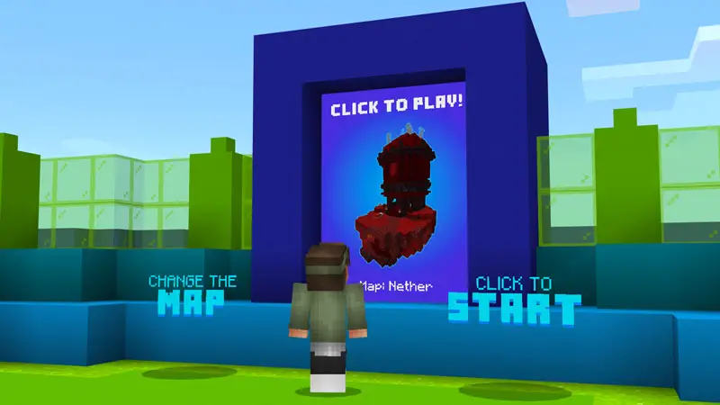 Скриншот Безумные Кроватные войны с блоками удачи №5