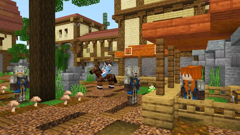 Скриншот Замок в крошечном городке №5