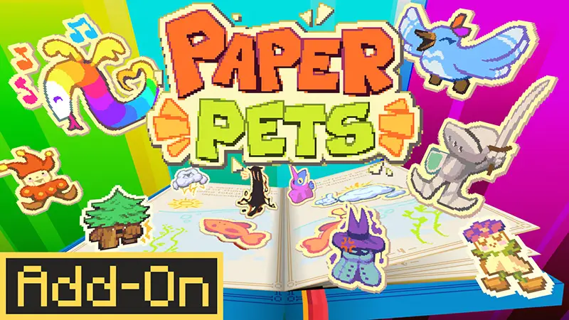 Мод Paper Pets