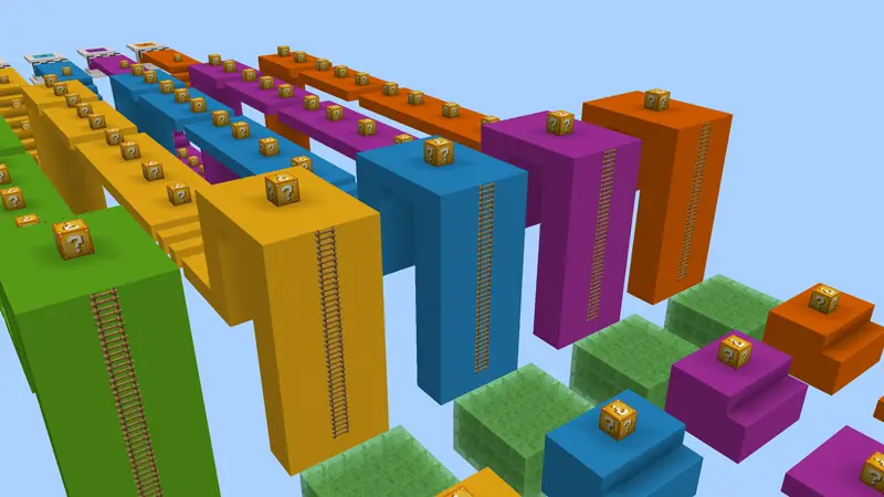 Скриншот ГОНКА БЛОКОВ УДАЧИ! №1