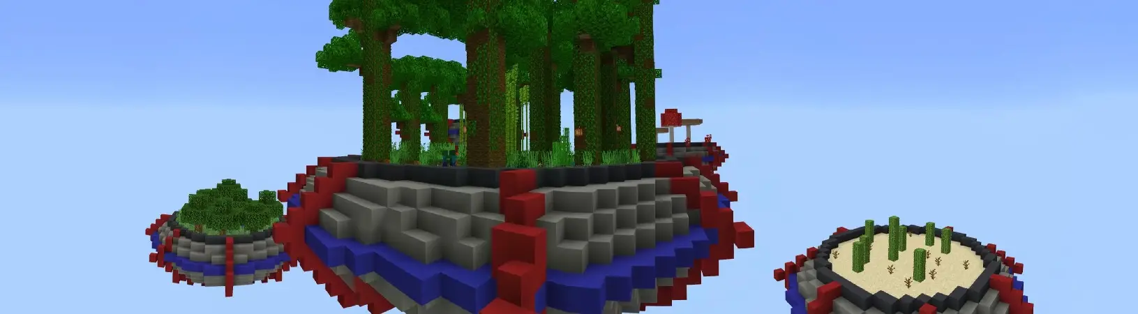 Испытание Skyblock panorama