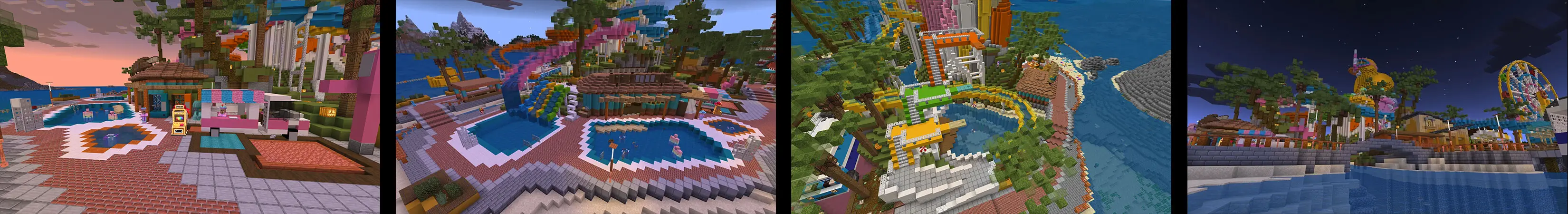 Летняя вечеринка panorama