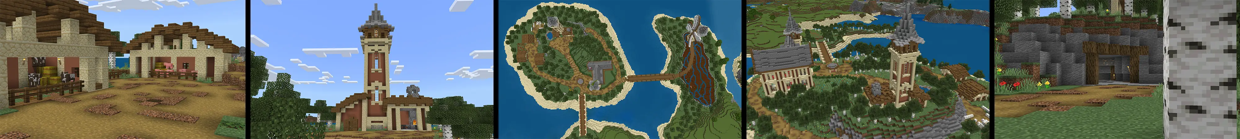 Березовый остров panorama