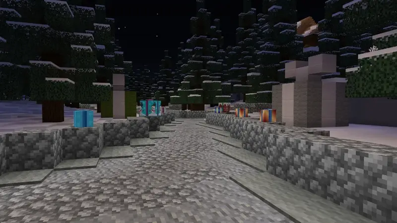 Скриншот Зимняя деревня №4