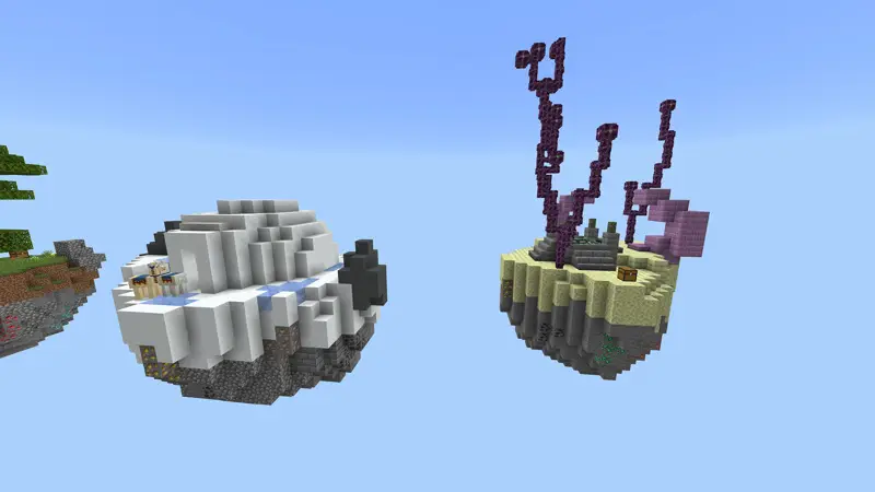 Скриншот Skyblock: храмы №2