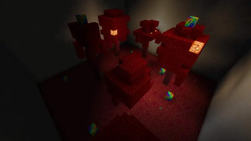 Скриншот Оригинальные радужные блоки №3