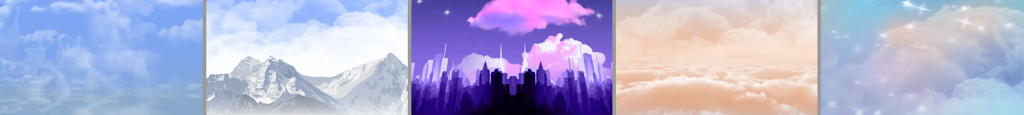 Нестандартное небо panorama