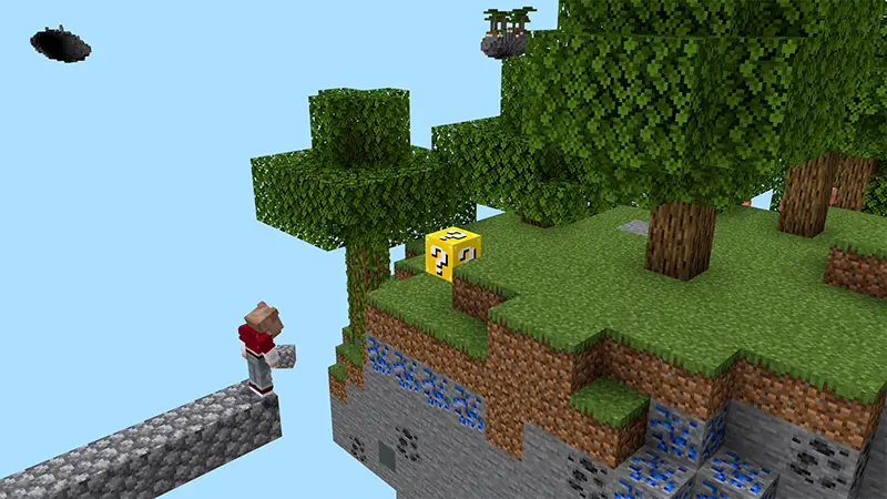 Скриншот Блоки удачи в Skyblock №3