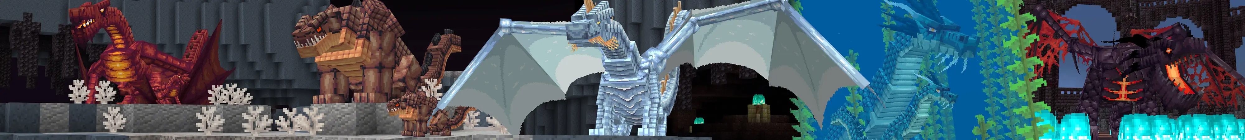 Выживание + драконы panorama