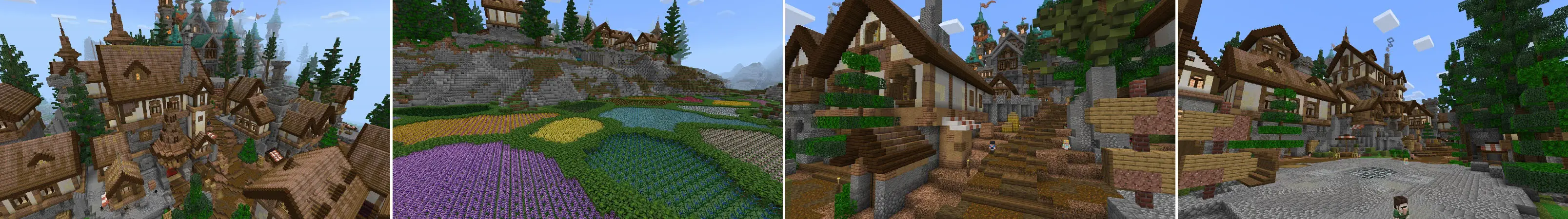 Расширение цветков panorama