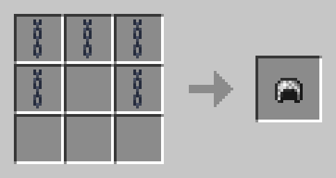 Крафт кольчужного шлема