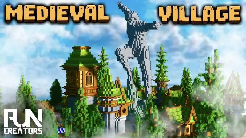 Средневековая деревня