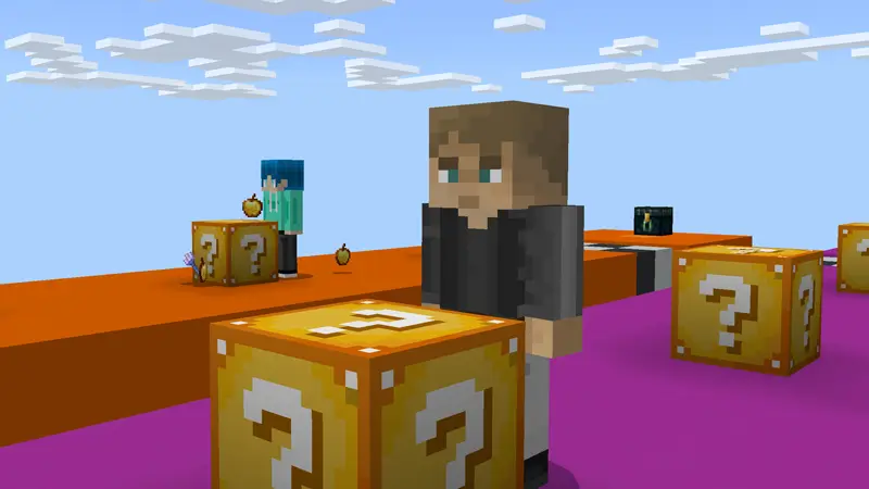 Скриншот ГОНКА БЛОКОВ УДАЧИ! №3