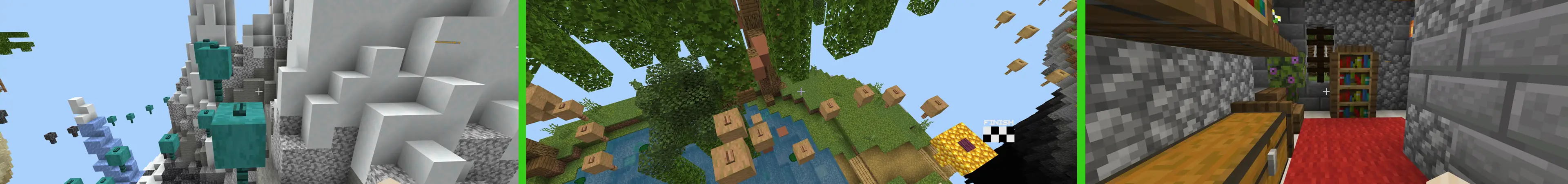 Биомный паркур panorama