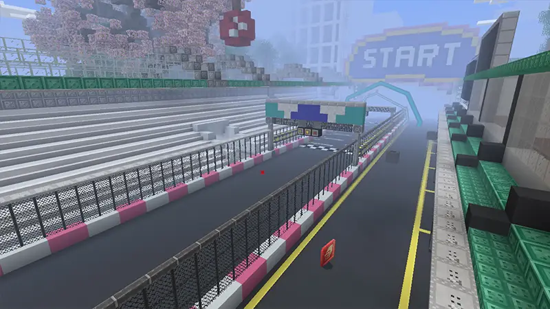 Скриншот Гонки на картинге №1