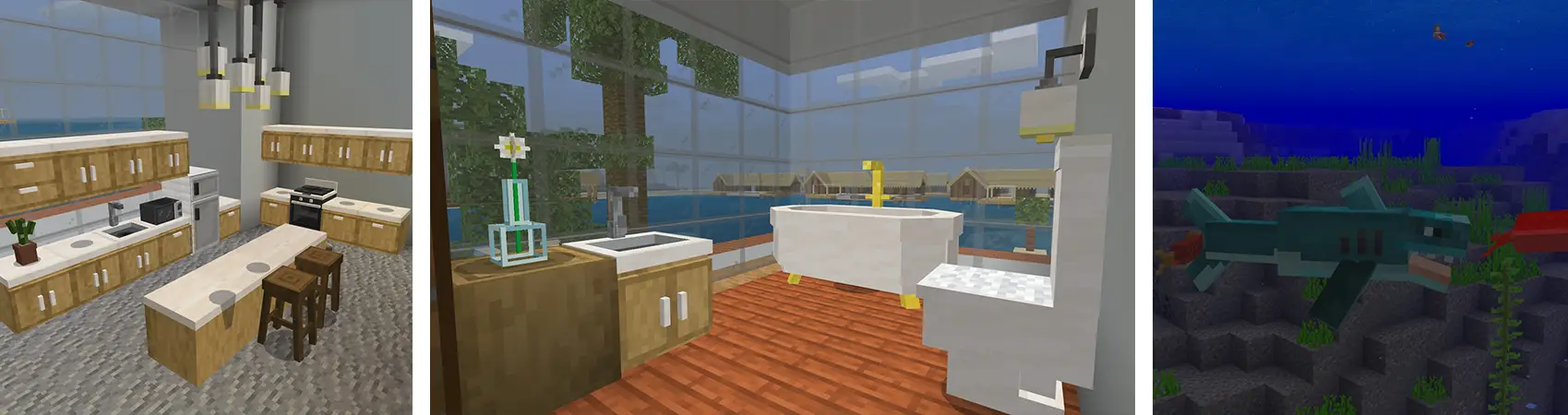 Создаваемая мебель для острова panorama