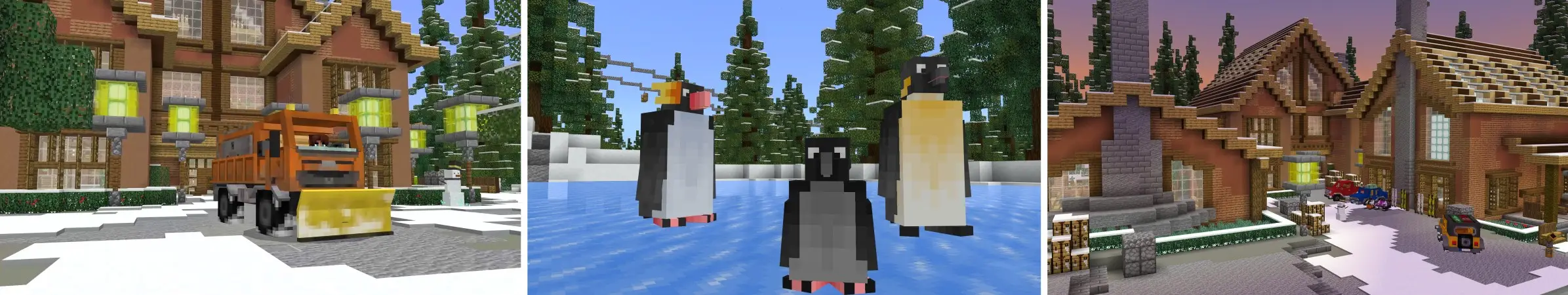 Зимняя ролевая игра panorama