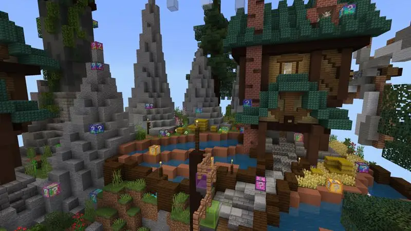 Скриншот Skyblock удачи: истребитель драконов №5