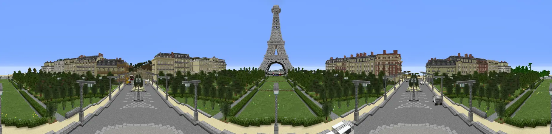 Париж, Франция panorama