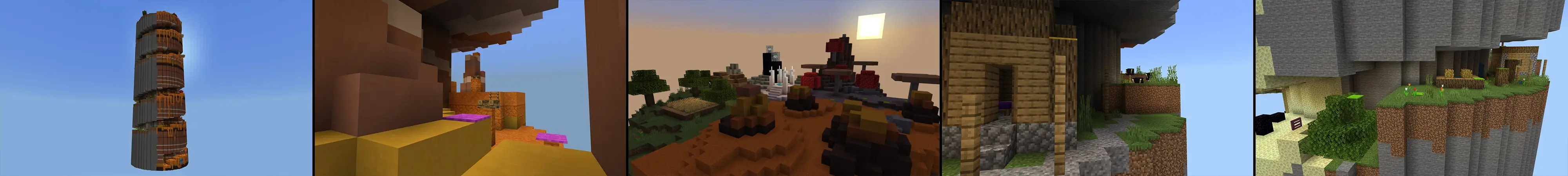 Суперспиральный паркур 2 panorama