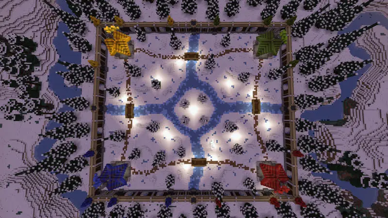 Скриншот Потасовка со снежками! №5