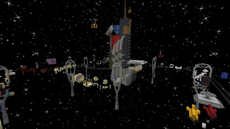 Скриншот Космический паркур №3