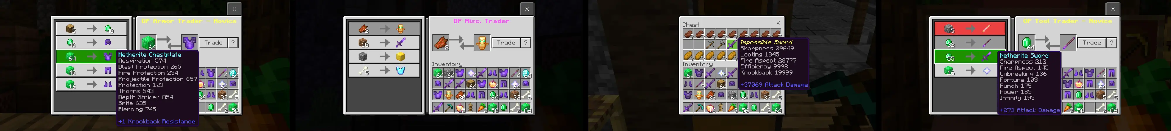 Торговцы невероятными товарами panorama