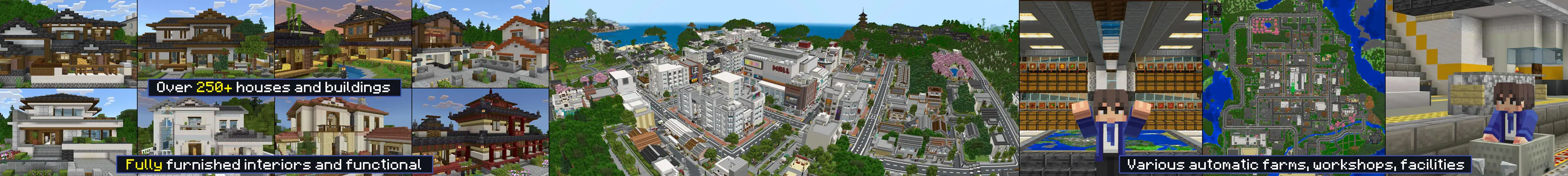 Современный город panorama