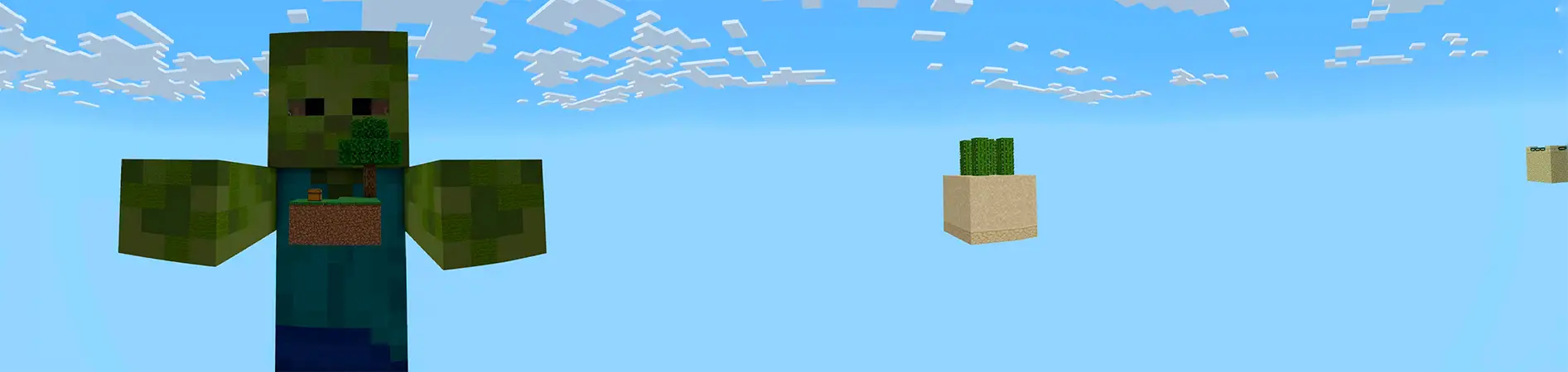 100 дней Skyblock: Зомби panorama